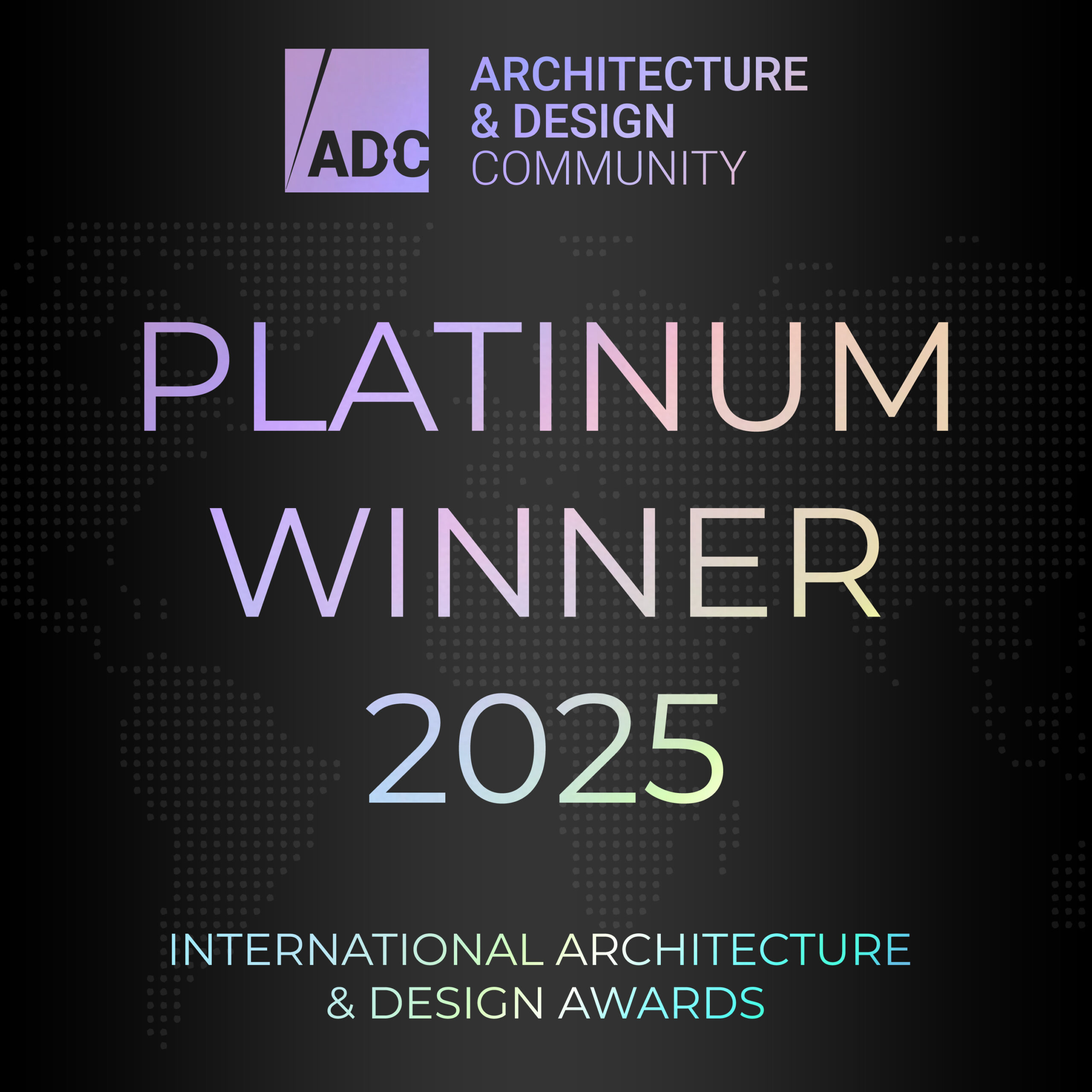 Gate Architects is a Platinum Winner in IADA 2025!